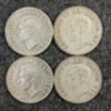 Image 2 : LOT OF 4 - 1950 CDN 50 CENT SILVER COINS