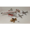 Image 1 : LOT OF 4 - AROMATE, DINKY & E.T. CO AIRPLANES - INCL SEAPLANE, VIKING, ETC.