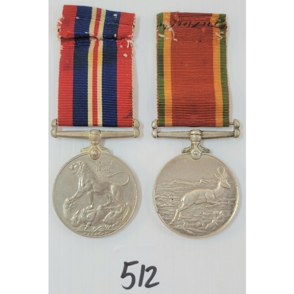 LOT OF 2 - WWII WOMEN'S AUX ARMY SERVICE - W162633 M.L. WYLIE