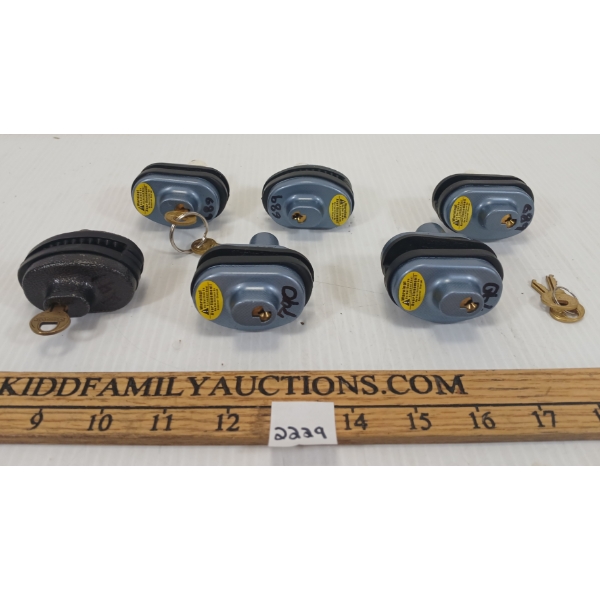 LOT OF 6 - TRIGGER LOCKS