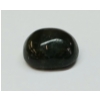 Image 2 : NATURAL GREEN PREHNITE W/ BLACK NEEDLES - CUSHION CABOCHON 