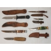 Image 1 : LOT OF 6 - HUNTING KNIVES W/ SHEATHS