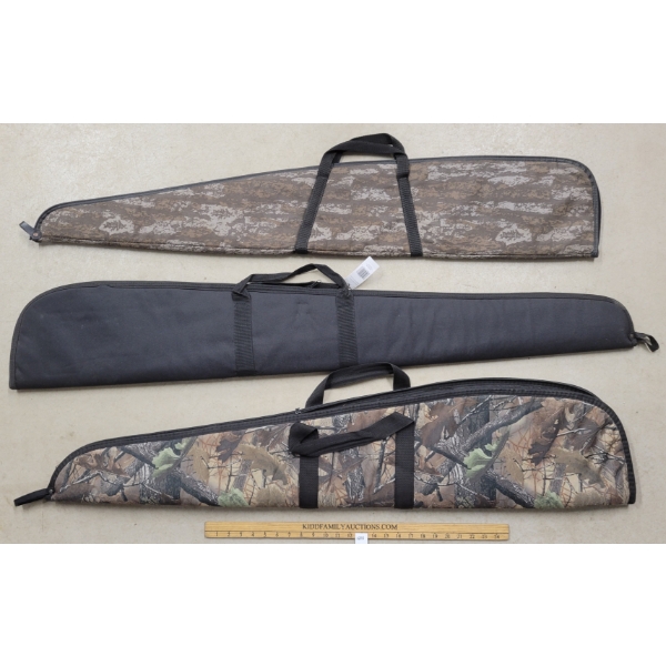 LOT OF 3 - SOFT LONG GUN CASES - INCL, KOLPIN & ALLEN