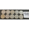 Image 2 : LOT OF 10 - 1946-1968 CDN 10 CENT COINS