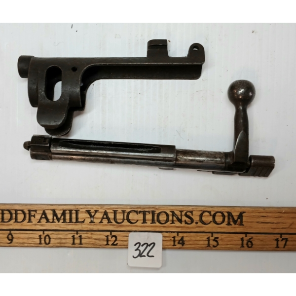 LOT OF 2 - LEE ENFIELD BOLT & NOSE CAP