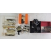 Image 3 : JOB LOT - TACKLE BOX W/ CONTENTS, FISHING LURES, REELS, ETC