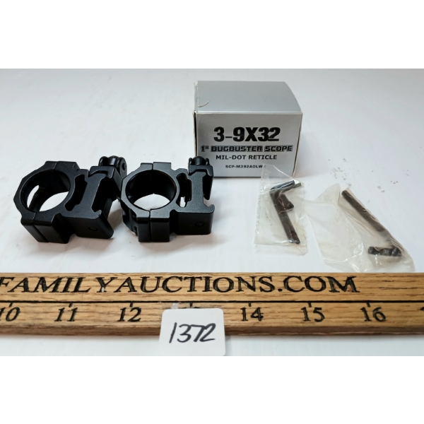 UTG QD PICATINNY / WEAVER 1 IN SCOPE RINGS