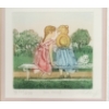 Image 3 : LOT OF 2 - "UN SECRET" & FLORAL STUDY BY BERTHA MCGUIRE - FRAMED PRINTS