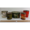 Image 2 : LOT OF 5 - ADVERTISING TINS - INCL BERMA COFFEE, ROGERS' GOLDEN SYRUP, PATTERKRISP, ETC