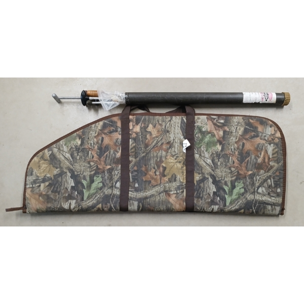 JOB LOT - ADVANTAGE TIMBER SOFT CROSSBOW CASE, RAM RODS, ETC