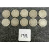 Image 1 : LOT OF 10 - 1915-1930 CDN 10 CENT COINS