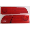 Image 6 : LOT OF 4 - 1964 STUDEBAKER LOCKING GAS CAP & TAIL LIGHT LENSES