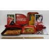 Image 1 : JOB LOT - COCA-COLA COLLECTIBLES - TIN PLAQUES, TRAYS & CAPS, ETC