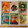 Image 1 : LOT OF 6 - DELL COMICS - BOZO THE CLOWN, CHILLY WILLY, SPEEDY GONZALES, ALVIN, ETC