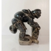 Image 4 : MAN HAULING BY THOMASSIE SIVUARAPIK (1941 - 2009) - STONE