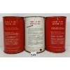 Image 4 : LOT OF 3 - SHELL X-100 MOTOR OIL QT CANS