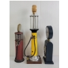 Image 4 : LOT OF 3 - FUEL PUMP  MOTIFFS & CLOCK - INCL CHEVRON & WHITE FLASH