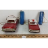 Image 3 : LOT OF 2 - TIN RC FIRE CHIEF & CRUISER CARS