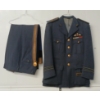 Image 1 : LOT OF 3 - RCAF OFFICER'S COAT, PANTS & SERVICE BELT