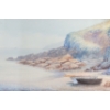 Image 2 : "CORNWALL" BY J.A. - FRAMED WATERCOLOUR ON PAPER