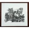 Image 1 : FOLK SURREALISM BY ENDRE SZASZ (1926-2003) - PRINT 