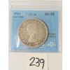 Image 3 : 1961 CDN SILVER DOLLAR - CCCS GRADED