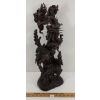 Image 1 : CARVED ORNATE EASTERN DRAGON STATUE