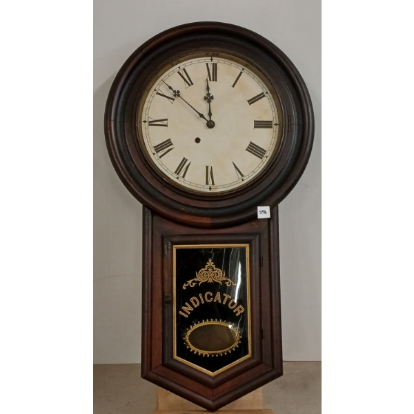 ANSONIA(?) INDICATOR WALL MOUNT CLOCK