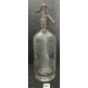 Image 1 : ADANAC SODA - CLEAR ACID-ETCHED - 26OZ SYPHON BOTTLE