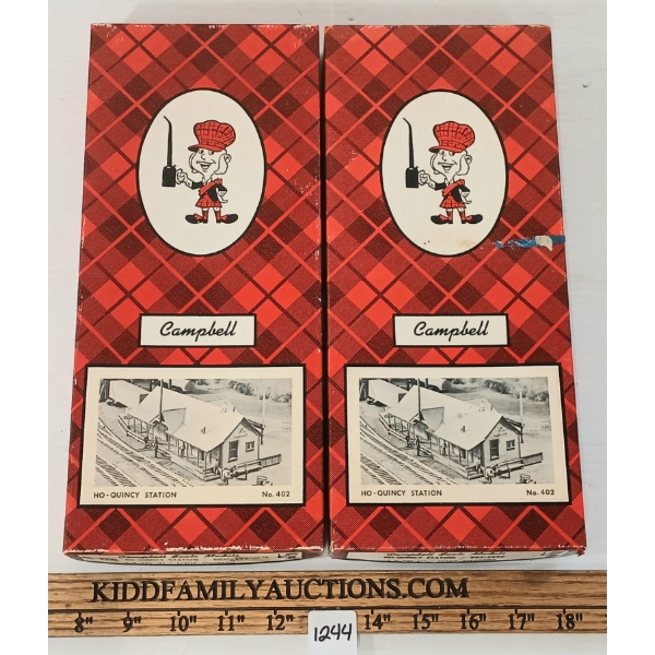 LOT OF 2 - CAMPBELL QUINCY STATION KITS #402