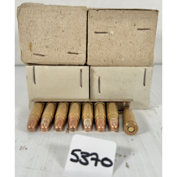 AMMO: 160X 7.62X25 MM TOKAREV - MILITARY FMJ