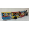 Image 2 : LOT OF 3 - WESTERN RINGS, JACK IN THE BOX & LINE MAR TOYS LITHO TIN TRAIN