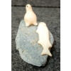 Image 6 : BIRD & FISH BY MAGGIE NAKOOLAK (PRS CDN ARTIST) - BONE & STONE