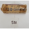 Image 1 : ROLL OF CDN 25 CENT SILVER PCS - INCL 1953