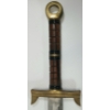 Image 5 : EXCALIBUR REPLICA SWORD W/ LEATHER SHEATH