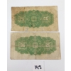 Image 2 : LOT OF 2 - CDN 1923 25 CENT SHINPLASTERS