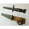 Image 1 : 1959 ITALIAN ARMY M1 CARBINE BAYONET W/ SCABBARD & FROG