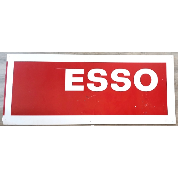ESSO SINGLE SIDED PLASTIC SIGN