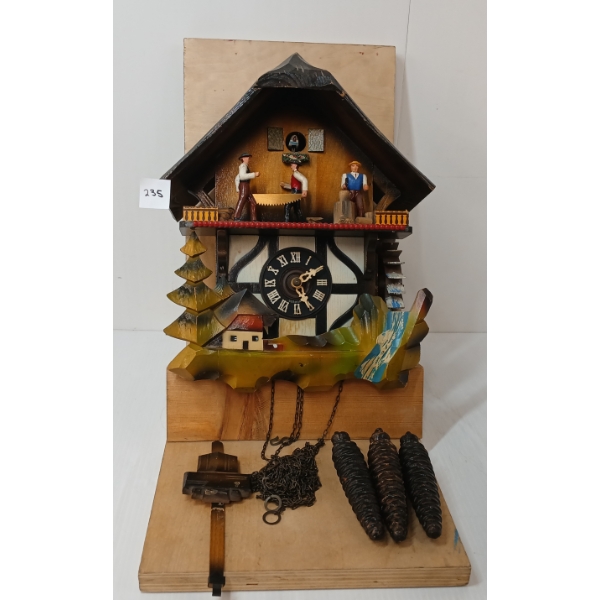 E. SCHMECKENBECHER CUCKOO CLOCK