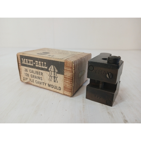 CENTRE ARMS MAXI-BALL .36CAL / 128GR BULLET MOULD