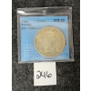 Image 1 : 1958 CDN SILVER $1 COIN - CCCS GRADED