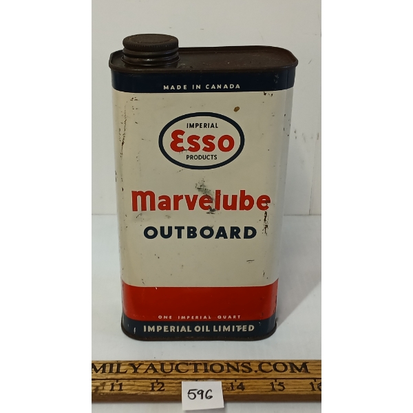 ESSO MARVELUBE OUTBOARD QT CAN