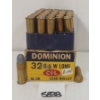 Image 1 : AMMO: 50X CIL DOMINION .32 S&W LONG - 98GR - LEAD