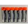 Image 4 : LOT OF 6 - KRYLON INDUSTRIAL QUICK-MARK FLUORESCENT SPRAY PAINTS
