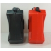Image 2 : LOT OF 2 - RED & BLACK 5L FUEL CANS