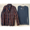 Image 2 : LOT OF 4 - MEN'S LONG-SLEEVED SHIRT, BANKS JACKET & WINTER HATS - MFG PENFIELD, POLER & ALL-DAY