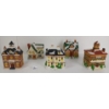 Image 1 : JOB LOT - HOLIDAY COLLECTIONS PORCELAIN HOMES & ACCESSORIES - INCL RESTAURANT, SCHOOL, ETC