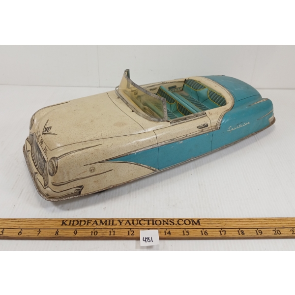 MARX TIN FRICTION SPORTSTER