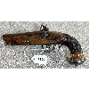 Image 1 : UNKNOWN BELGIAN FLINTLOCK PISTOL IN APPROX .48 - ANTIQUE CLASS