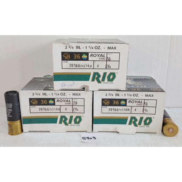 AMMO: 72X RIO 12GA - 2 3/4IN - #4 SHOT